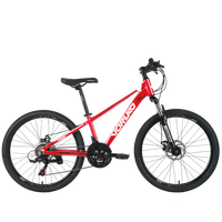 XDS 喜德盛 红日100 山地自行车 炫酷红/白色 24英寸 21速