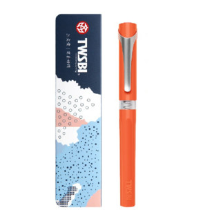 TWSBI 三文堂 钢笔 SWIPE系列 珊瑚橙 EF尖 单支盒装