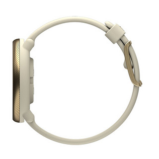 POLAR 博能 Ignite2 智能手表 42mm 香槟金精钢表壳 白色硅胶表带（血压、GPS、血氧）