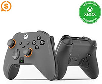 SCUF Instinct Pro Steel 灰色定制无线手柄用于 Xbox 系列 X|S Xbox One PC 和手机