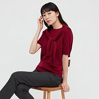 UNIQLO 优衣库 女士针织衫(五分袖毛衣) 443436