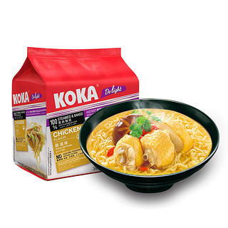 KOKA 可口 快熟面 鸡汤味 340g