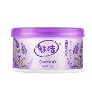 魅洁 固体香氛膏 70g*4盒 清新柠檬+淡雅茉莉+浓郁花香+烂漫薰衣草