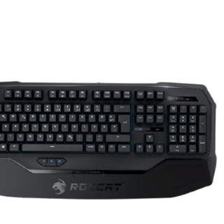 ROCCAT 冰豹 ROC-12-601-BK 104键 有线机械键盘 黑色 无光