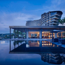 深圳海滨度假头牌二胎友好深圳大梅沙京基洲际度假酒店豪华海景房1晚