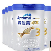 88VIP：Aptamil 爱他美 卓萃 幼儿配方奶粉 3段 900g*6罐