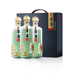 潭酒 酿造年份2018 53%vol 酱香型白酒 500ml*3瓶 礼盒装