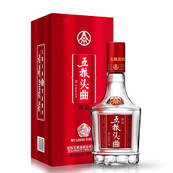 WULIANGYE 五粮液 股份 五粮头曲 浓香型白酒 52度 500ml 单瓶装 （礼盒装名酒礼品酒喜酒）