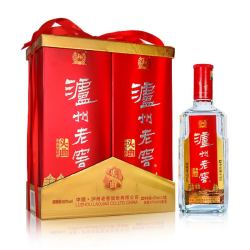 泸州老窖头曲商超版淡雅礼盒装52度475ml2瓶浓香型白酒纯粮食
