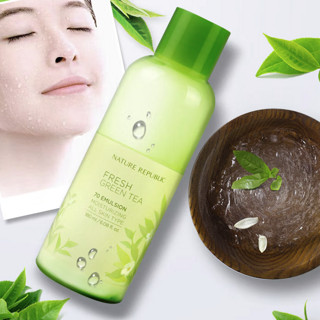 NATURE REPUBLIC 自然乐园 纳益其尔清新绿茶乳液 180ml