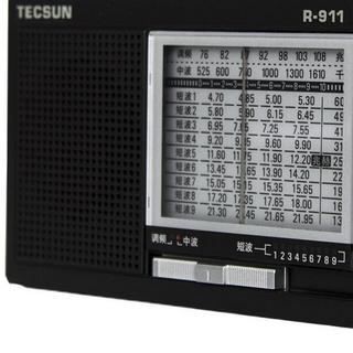 TECSUN 德生 R-911 收音机 黑色