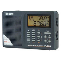 TECSUN 德生 PL606 收音机 灰色