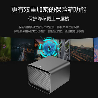 Lenovo 联想 个人云X1s网络nas私有云存储intel四核8G内存X1S单机版+西数红盘PlusCMR垂直盘8T*2