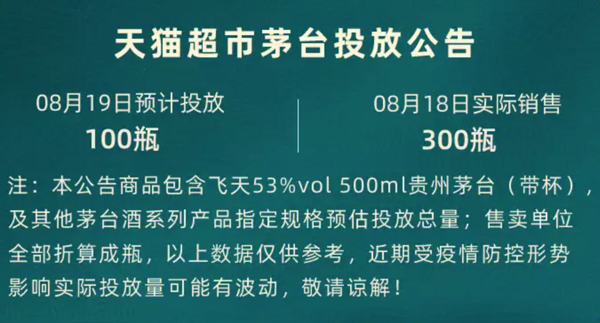 中秋将至 京东苏宁近期茅台投放量看似有动作，看看这篇提前了解~