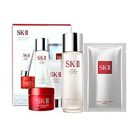 SK-II 明星体验套装 旅行套装中样4件套 神仙水+精华霜+洗面奶+面膜