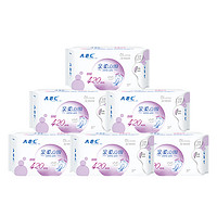 ABC 卫生巾夜用加长甜睡系列420mm*3片*6包