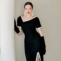 PETITE STUDIO NYC Hepburn连衣裙 - 黑色 | Hepburn Dress - Black