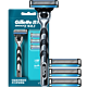 Gillette 吉列 锋速3经典手动剃须刀（1刀架+4刀头）