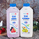 新希望 琴牌活润酸奶910g*2大桶瓶装大果粒草莓猕猴桃口味可选