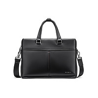 Samsonite 新秀丽 Leather 新秀丽 男士公文包 NP8*09001