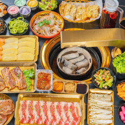 上海2店可用，口碑味道双双在线！何记大叔烤肉铺子 3人豪华烤肉餐