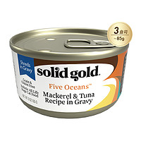 素力高 海洋系列零食猫罐头 鲭鱼金枪鱼 3盎司