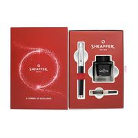 SHEAFFER 犀飞利 钢笔 300系列 半透黑珐琅 0.5mm 墨水礼盒装