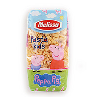 Melissa 麦丽莎 希腊进口粉红小猪儿童意大利面 500g 卡通趣味低脂高蛋白儿童意面