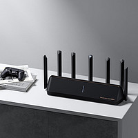 MI 小米 AX6000 双频6000M 家用千兆Mesh无线路由器 Wi-Fi 6 单个装 黑色