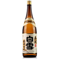 BaiXue 白雪 清酒 日本原瓶进口白雪清酒1.8L