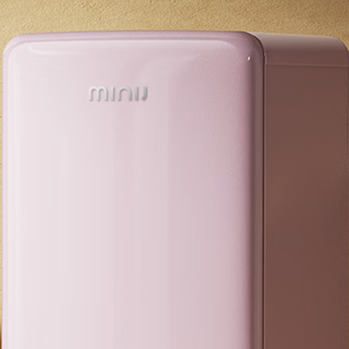 MINIJ 小吉 BC-121FA 直冷单门冰箱 121L 甜心粉