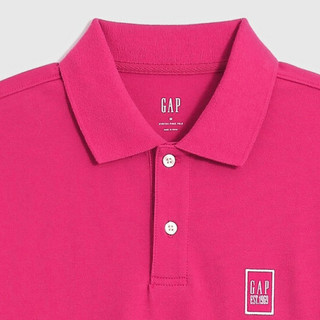 Gap 盖璞 男士短袖POLO衫 837088 紫红色 XL