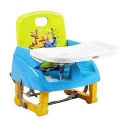 gb 好孩子 儿童餐椅 便携式 多功能可调节增高宝宝餐椅 ZG20-W-L233BG