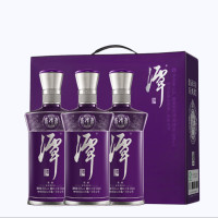 潭酒 紫潭 2021版 53%vol 酱香型白酒 500ml*3瓶 整箱装 送2瓶mini红潭