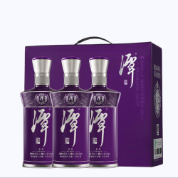 潭酒 紫潭 2021版 53%vol 酱香型白酒 500ml*3瓶 整箱装 送2瓶mini红潭