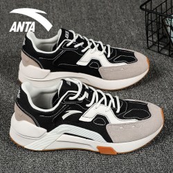 anta安踏男鞋a道休闲鞋旗舰复古老爹鞋透气轻便运动鞋潮