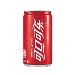 Coca-Cola 可口可乐 碳酸饮料可乐零度  200ml*6瓶