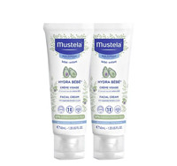 Mustela 妙思乐 儿童面霜长效保湿宝宝润肤霜40ml滋润干皮秋冬乳液