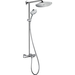 hansgrohe 汉斯格雅 27215S 双飞雨280超大顶喷恒温花洒套装