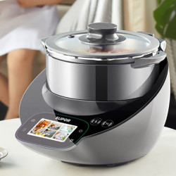 苏泊尔小c 一锅四盖的自动炒菜机