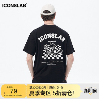 ICONSLAB X SSUR PLUS 男女款圆领短袖T恤 IC222002972