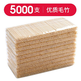 唐宗筷 C1902 竹牙签袋装 500支*10