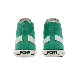 PONY 波尼 SHOOTER系列 女子运动帆布鞋 02W1SH02GN 绿色 36
