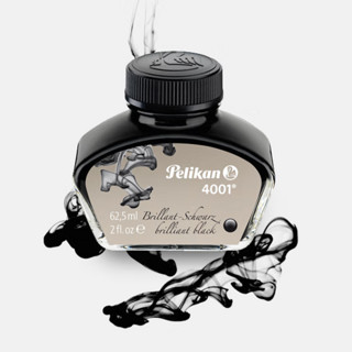 Pelikan 百利金 4001 钢笔墨水 亮黑 62.5ml