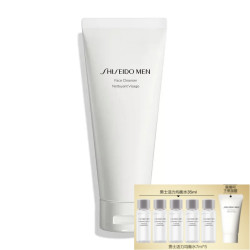 SHISEIDO 资生堂 新男士洁面膏125ml 收缩毛孔控油平衡保湿锁水洗面奶 护肤品 生日礼物中秋礼品礼盒