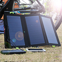 PLUS会员：ap 太阳能充电板器21W大功率10000毫安时+18WPD快充