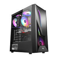 KOTIN 京天 Duel D56 组装电脑 黑色（500GB SSD、酷睿i5-12400F、GTX 1650 Super 4G、16GB、风冷）