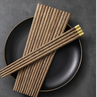 SUNCHA 双枪 鸡翅木筷子 10双+2双公筷