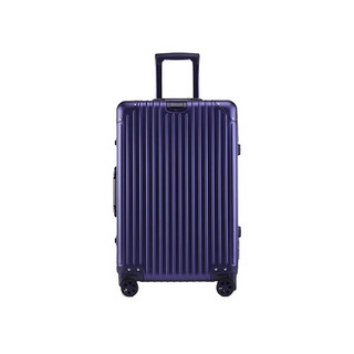 eazz一体化铝拉杆箱e181516mm1012蓝色24英寸