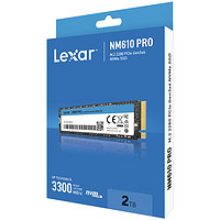 Lexar 雷克沙 NM610 PRO NVMe M.2 固态硬盘 2TB（PCI-E3.0）